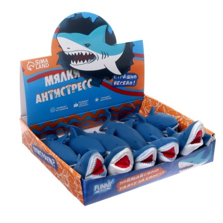 Anthistress Magnel Perenochka "Shark", with sand, in showbox-5