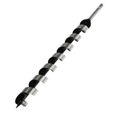 Drill on a wooden tundra, hexagonal shank, 32 x 460 mm