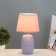 Table lamp "Zoil" E14 40W violet 20x20x34.5 cm Risalux