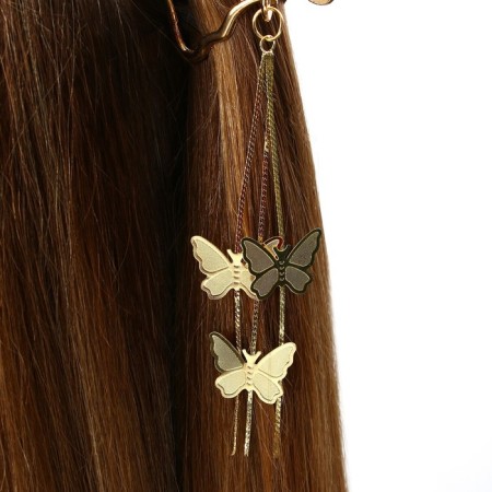Hair crab with a chain "Tender as a flower", 12 x 6 x 3 cm-7