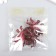 Decor for creativity PVC "Osminog" Bordeaux 4.8x4.6x1.8 cm