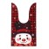 Polyethylene gift package with ears "New Year Mix", 13 x 23 cm