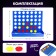Board game "Fifteen in a row", 2 players, 5+
