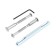 Lockland 001 handles on the bar, m/o 55 mm, color chromium