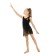 A skirt with a smell for gymnastics and dancing Grace Dance, p. 26-28, black color