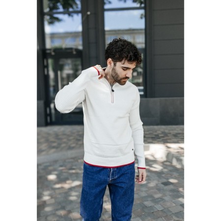 Jumper male ise, size 50, white color-4