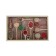 Breakfast table "spices in spoons" glass surface 50x30cm