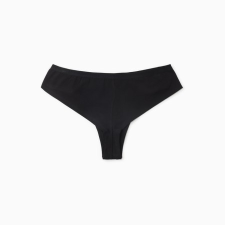 Panties female Braziliana, black color, rr 50 (xl)-2