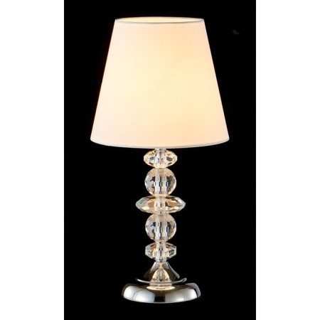 Crystal Lux table lamp, Armando Chrome 0180/501, E14, 1x60 W, 44x22x22 cm, chromium color-1