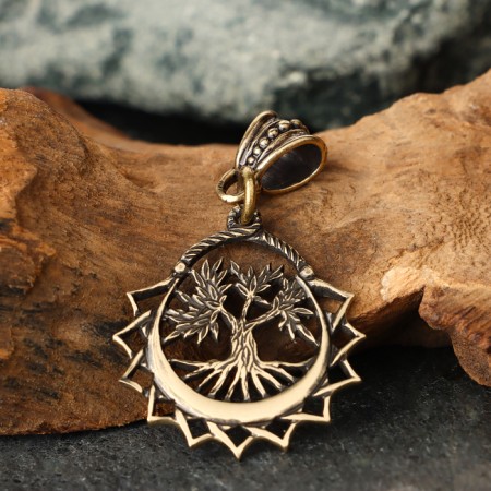 Suspension "Tree of life", brass