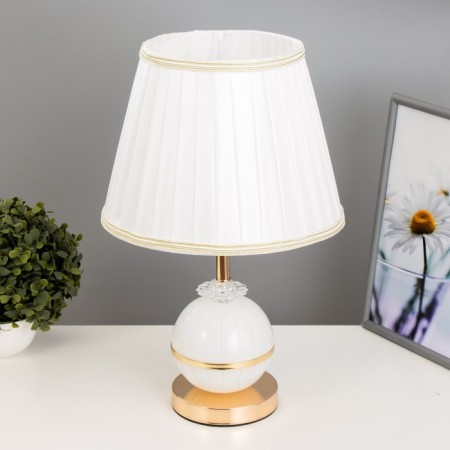 Mirabella table lamp E27 40W gold 28x28x44 cm Risalux