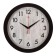 Watch wall, interior "wood structure", d-29 cm, brown body