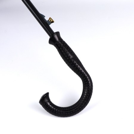 Umbrella - semi -automatic cane, "plain", 8 knitting needles, r = 52 cm, blue color-6