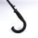 Umbrella - semi -automatic cane, "plain", 8 knitting needles, r = 52 cm, blue color