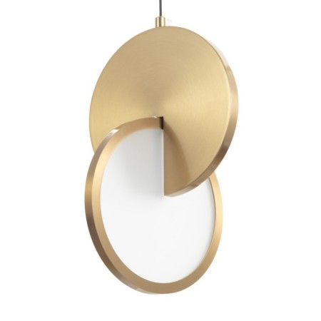 Lamp Bayerlux "Ivil" 1xLED 12W gold 18x18x29-210 cm-1