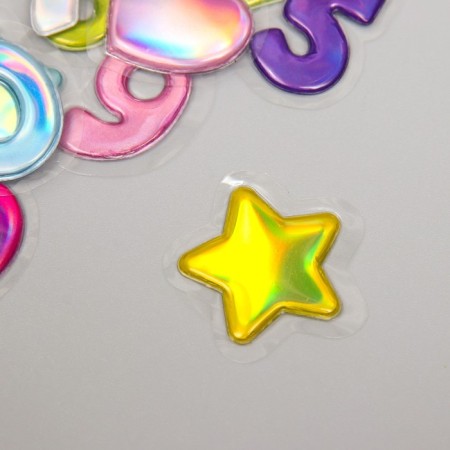 Sticker Plastic Air "Figures" 0.6x9.8x13.3 cm-1