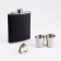 Gift set 4 in 1: Flaw 240 ml, 2 piles, funnel, black