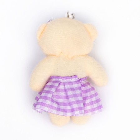 Suspension "Bear in a checkered skirt", color mix-1