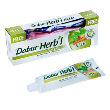 Dabur Herb’l set: Toothpaste, 150 g + toothbrush-2