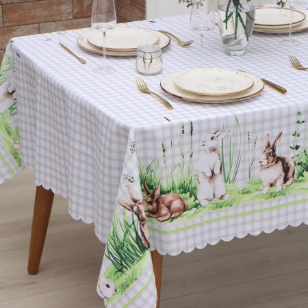 The tablecloth "Easter Joy" 145*300 cm, 100% p/e-2