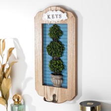 Decorative wood hooks 
