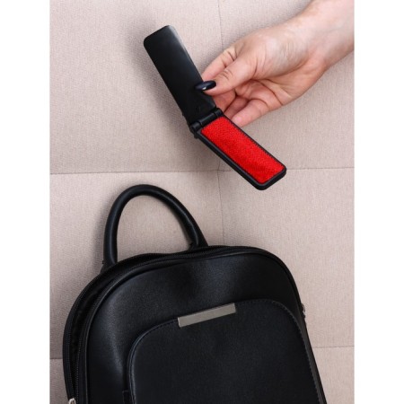 Folding clothing brush, 0.6 × 3.5 × 9.5 cm, black color-9