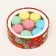 Box for Makarun Tubus with the Window "New Year's Surprise" 18 x 18 x 6 cm