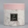 Set of hats 2 in 1, gift packaging, “marble”, 13 x 13, 16 x 16 cm
