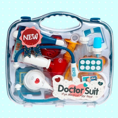 Game set "Best Doctor" in the suitcase, 14 items-11