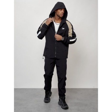 Sports suit men's, size 52, black color-11