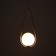 Lamp Bayerlux 2483/1 G9 40W gold 20x20x45-145 cm