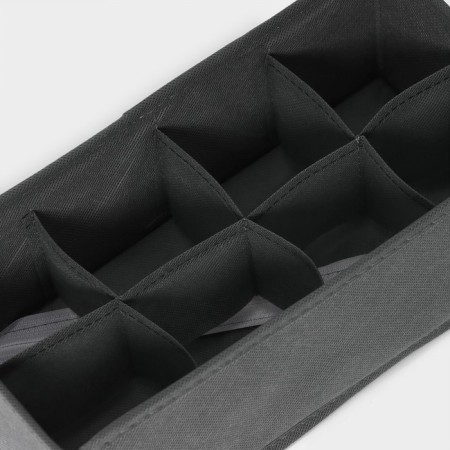 Organizer for storing linen "Smart", 8 cells, 28.5 × 13.5 × 10 cm, color gray color-2