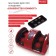 Foot massager Bradex KZ 0563, 3 modes, IR heat, red
