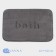 Bath and toilet rug Savanna Bath, 40 × 60 cm, graphite color