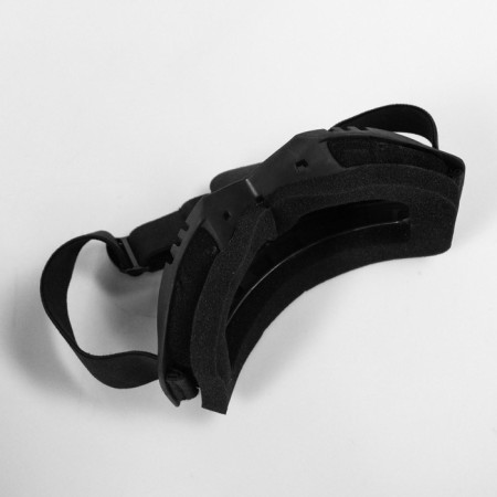 Mask glasses for motor vehicles, collapsible, chameleon glass, black-8