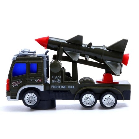 Army machine, works from batteries, light and sound, mix-1
