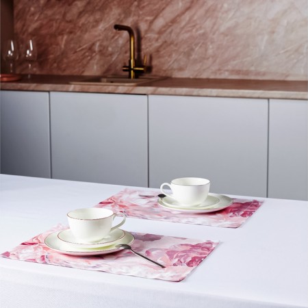 Set of playing stenova Home Kamilla, size 30x45 cm, pink color, 4 pcs-1
