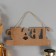 Decorative tree hooks "Tea time" 14x9x3.5 cm