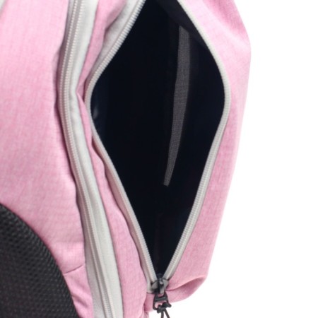 Youth backpack, 44 x 28 x 18 cm, ergonomic back, Calligrata "Teidi" pink-15