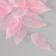 Leaves skeletoned for creativity "light pink" set 20 pcs h = 6-6.5 cm