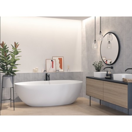 Brooklyn wall tiles light-gray relief 29.8x59.8 (in packaging 1.25 m2)-1