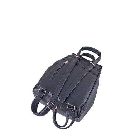 Backpack, valve department, purple color 32x24x12cm-2