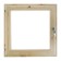 Window, 50 × 70cm, single -chamber double -glazed window, from needles