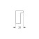 EvoForm mirror in the baguette frame, 20 mm, 66x66 cm, black color