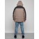Male Winter jacket, size 56, brown color