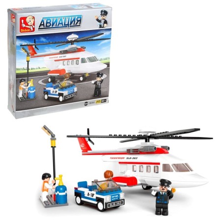 Designer "Helicopter", 259 parts