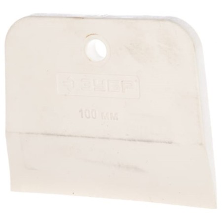 Spatula bison master 1016-100_z01, rubber, white, 100 mm