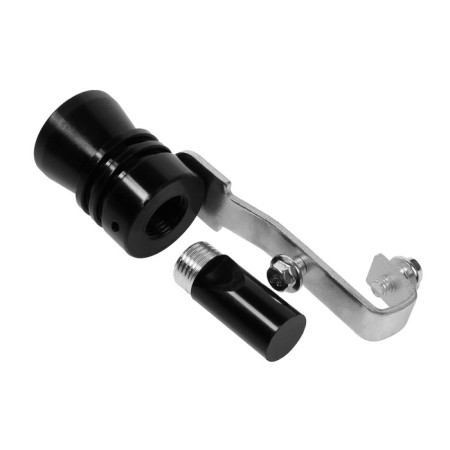 Whistle in the silencer, size XL, under the diameter of the pipe 56-85 mm, black-2