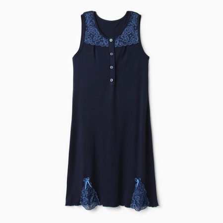 Night shirt female "charm", the color of the Sinius, size 46-2