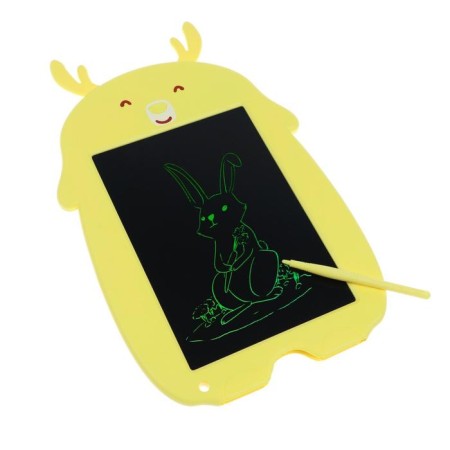 A tablet for drawing and notes Luazon "deer", 9 ", blocking function, yellow